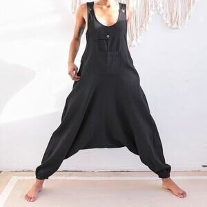 Karma Nepal Crafts Harem Cotton Jumpsuit